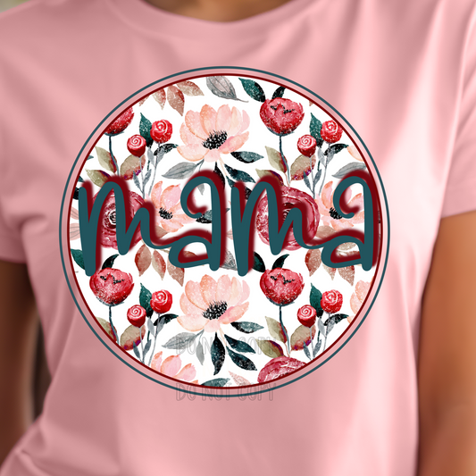 Mama Floral Dtf