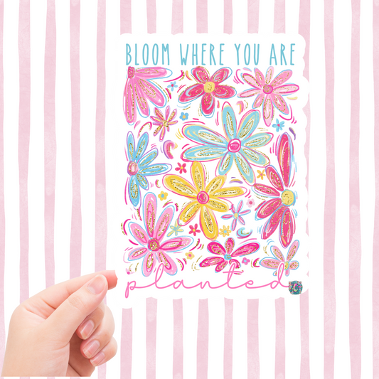 Bloom where planted DC