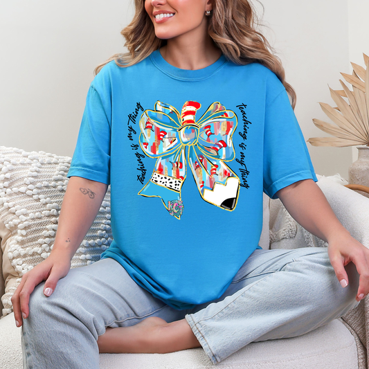 RED ACROSS AMERICA BOW DTF