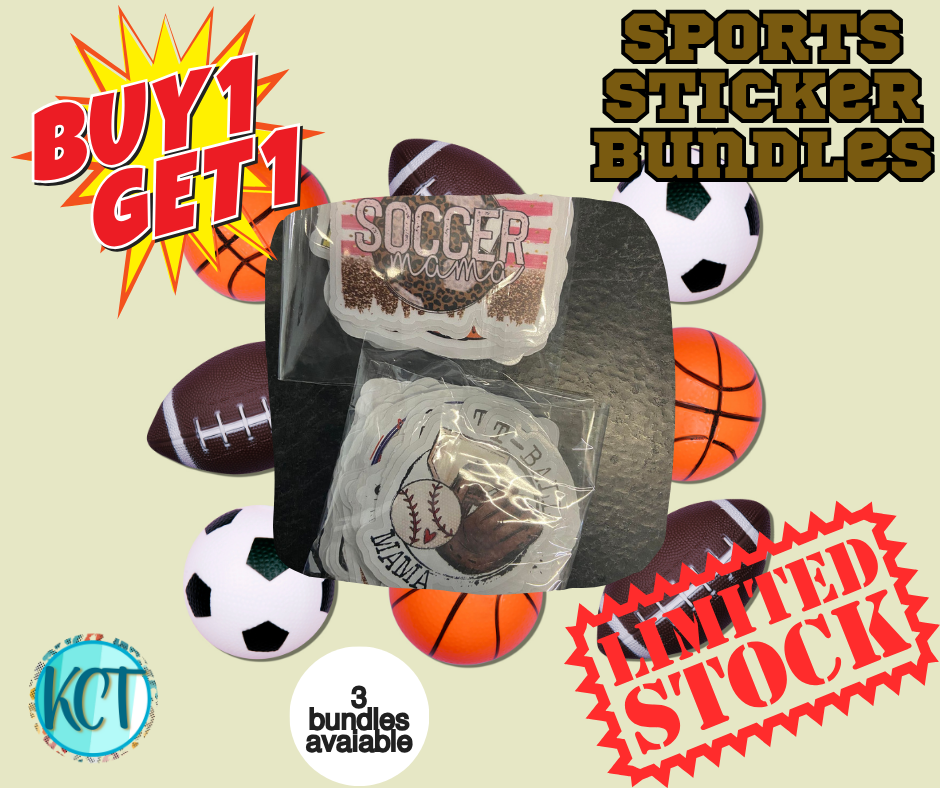 Sports Sticker Bundles DC