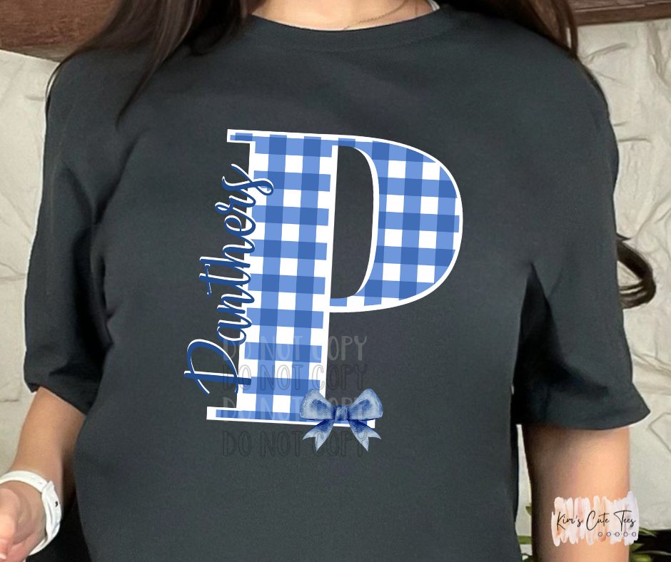 Panthers Gingham PNG