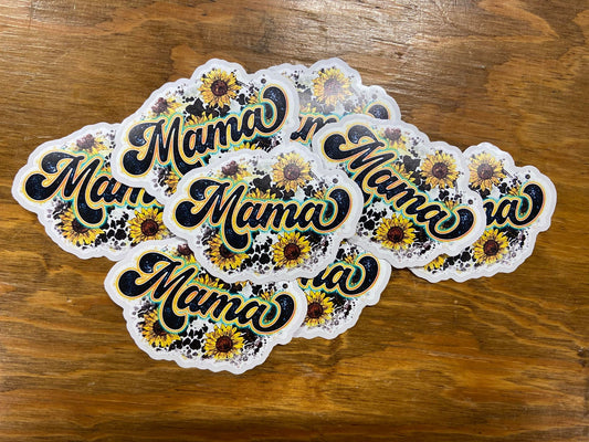 MA03 Mama cowprint and sunflowers DC