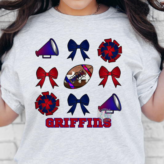 Griffins Cheer Dtf