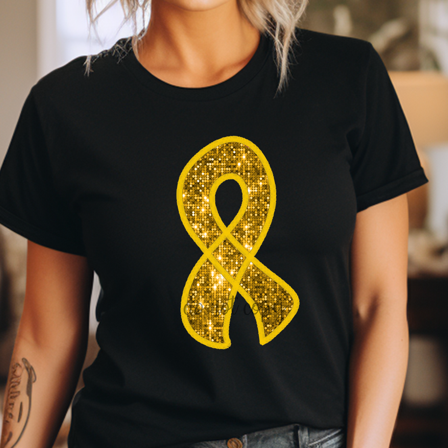 Childhood Cancer Ribbon Dtf