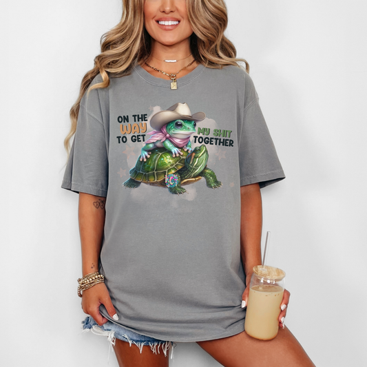 on my way to get my shit together DTF