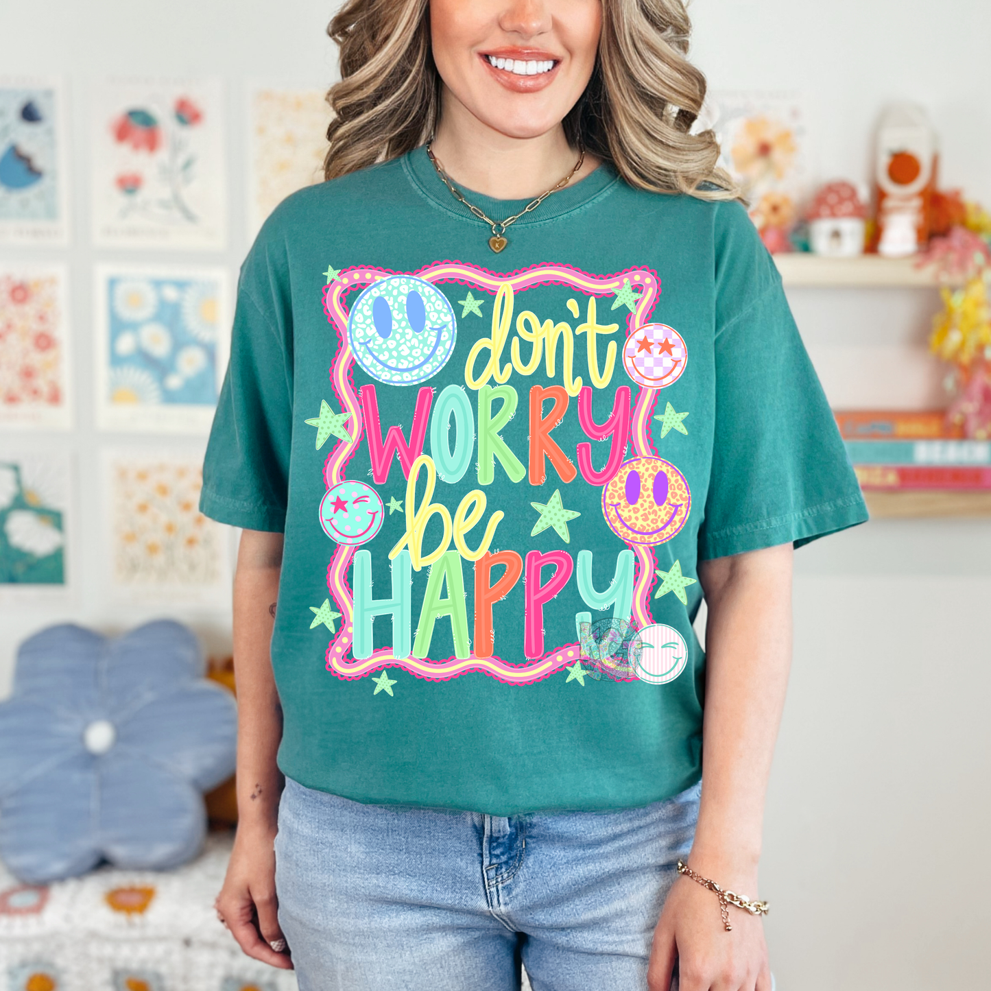 Dont worry be happy DTF