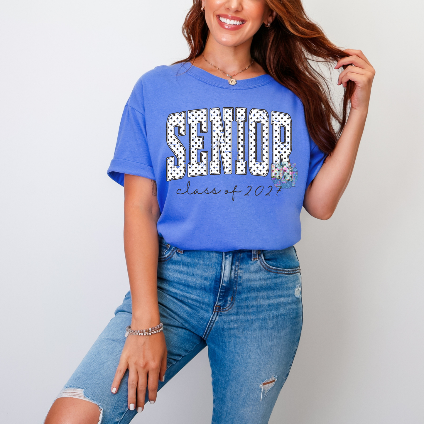 Polka Dot Senior 2027 DTF