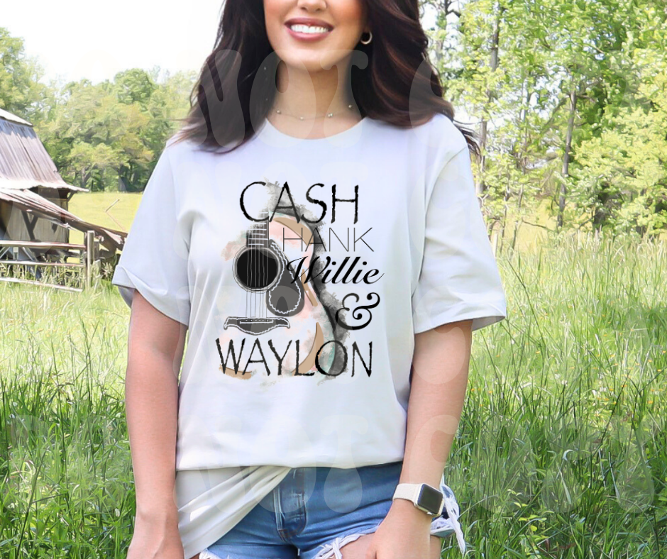 Cash, Hank, Willie and Waylon   Dtf