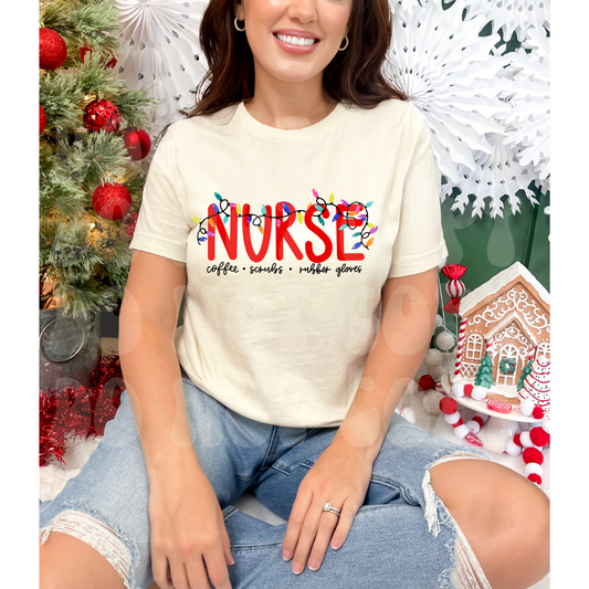 Christmas Nurse Dtf