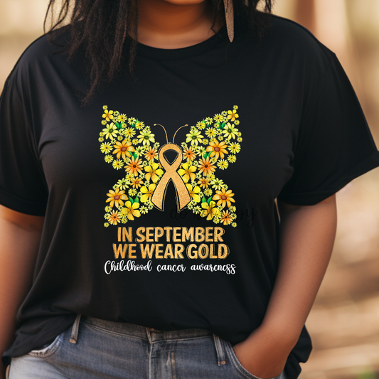 In September Butterfly Childhood Cancer Dtf