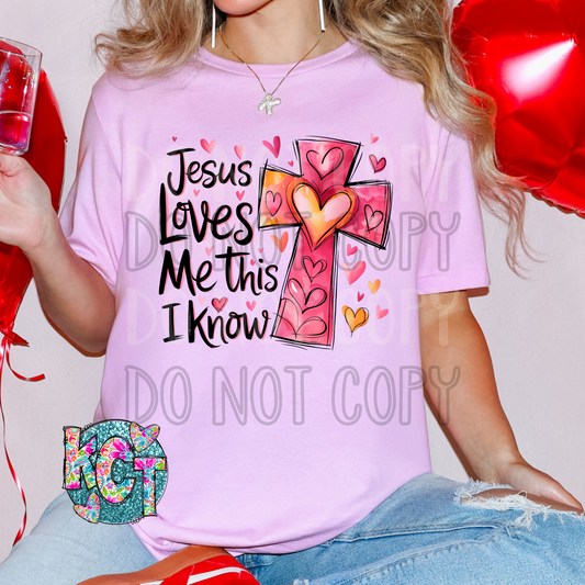 Jesus Loves Me DTF