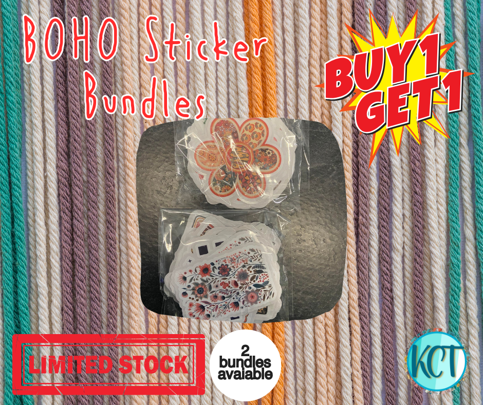 BOHO Sticker Bundles DC