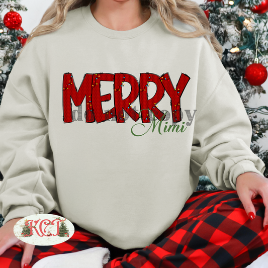 Merry Mimi Red DTF