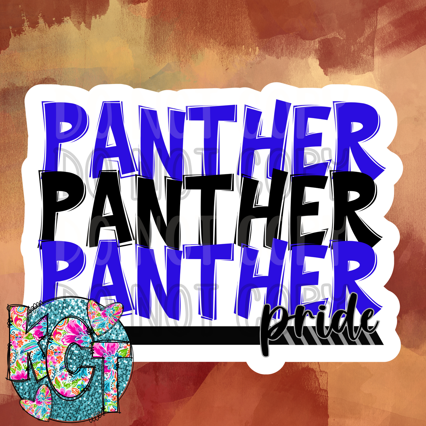 Panther Mascot Pride DC