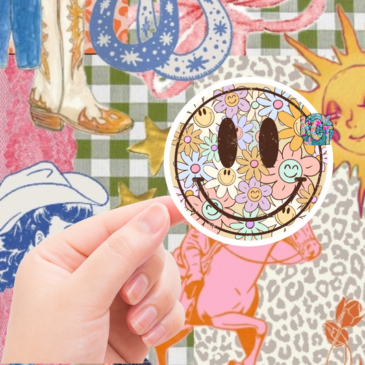 floral smiley DC