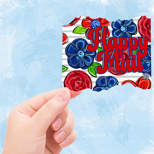 Happy Mail USA Bright Sticker Sheets