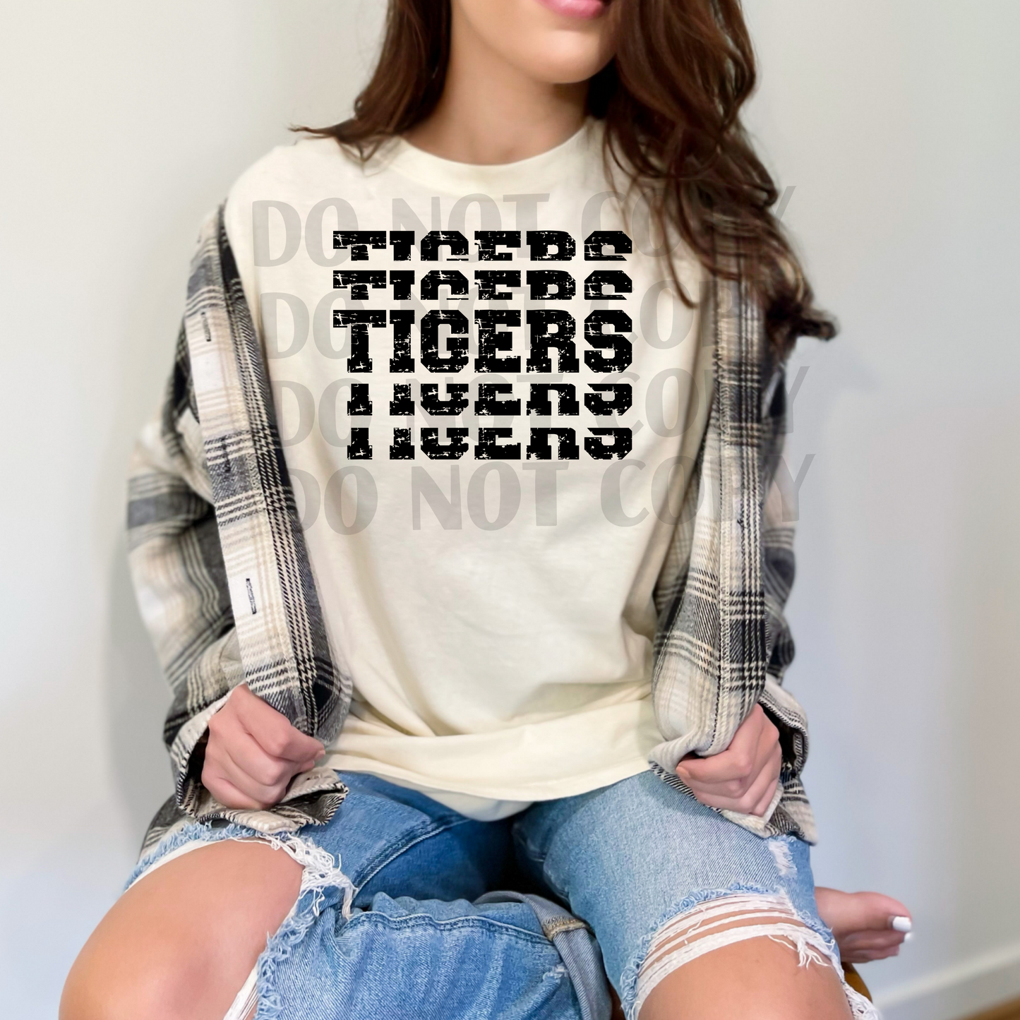 Tigers Black DTF