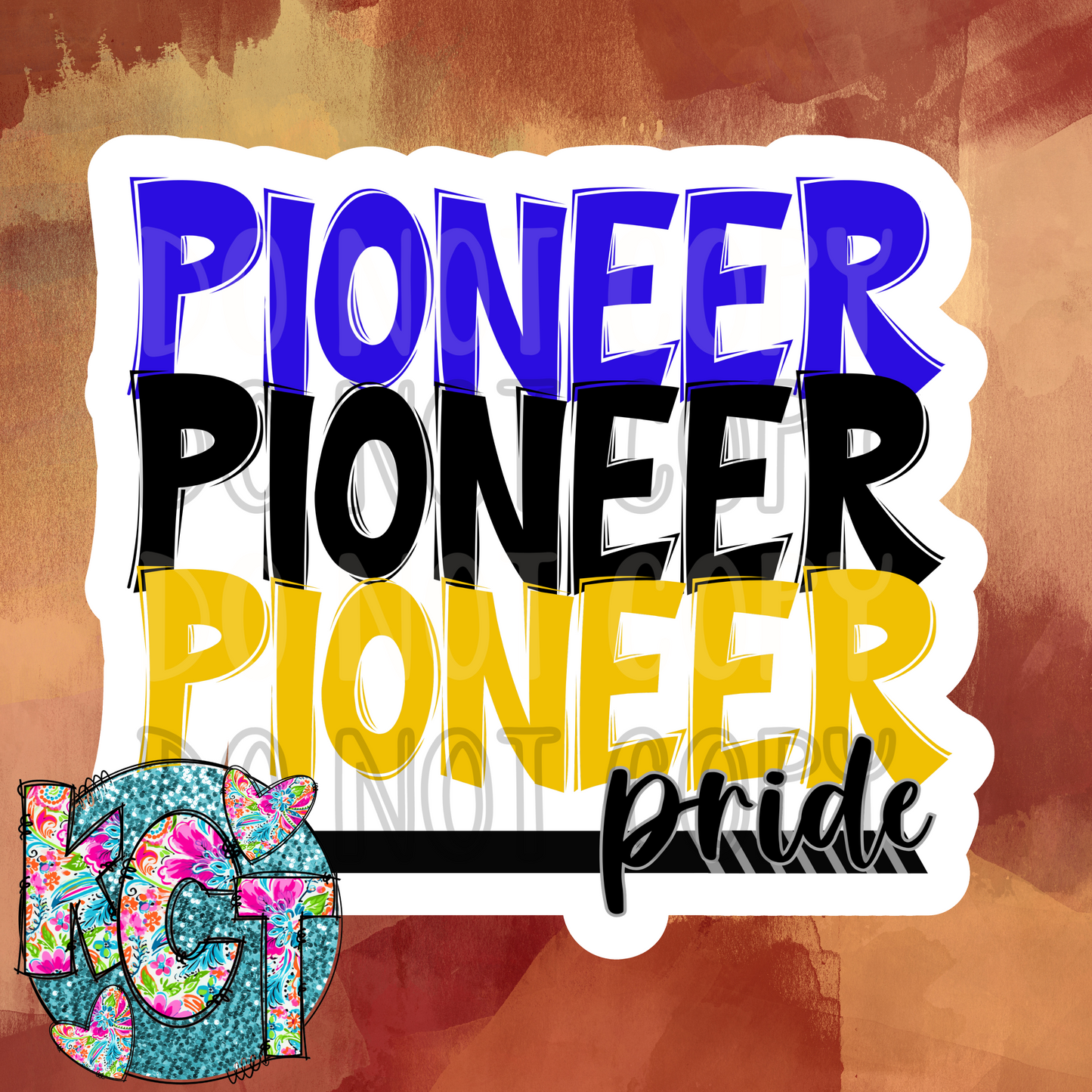 Pioneer Mascot Pride DC