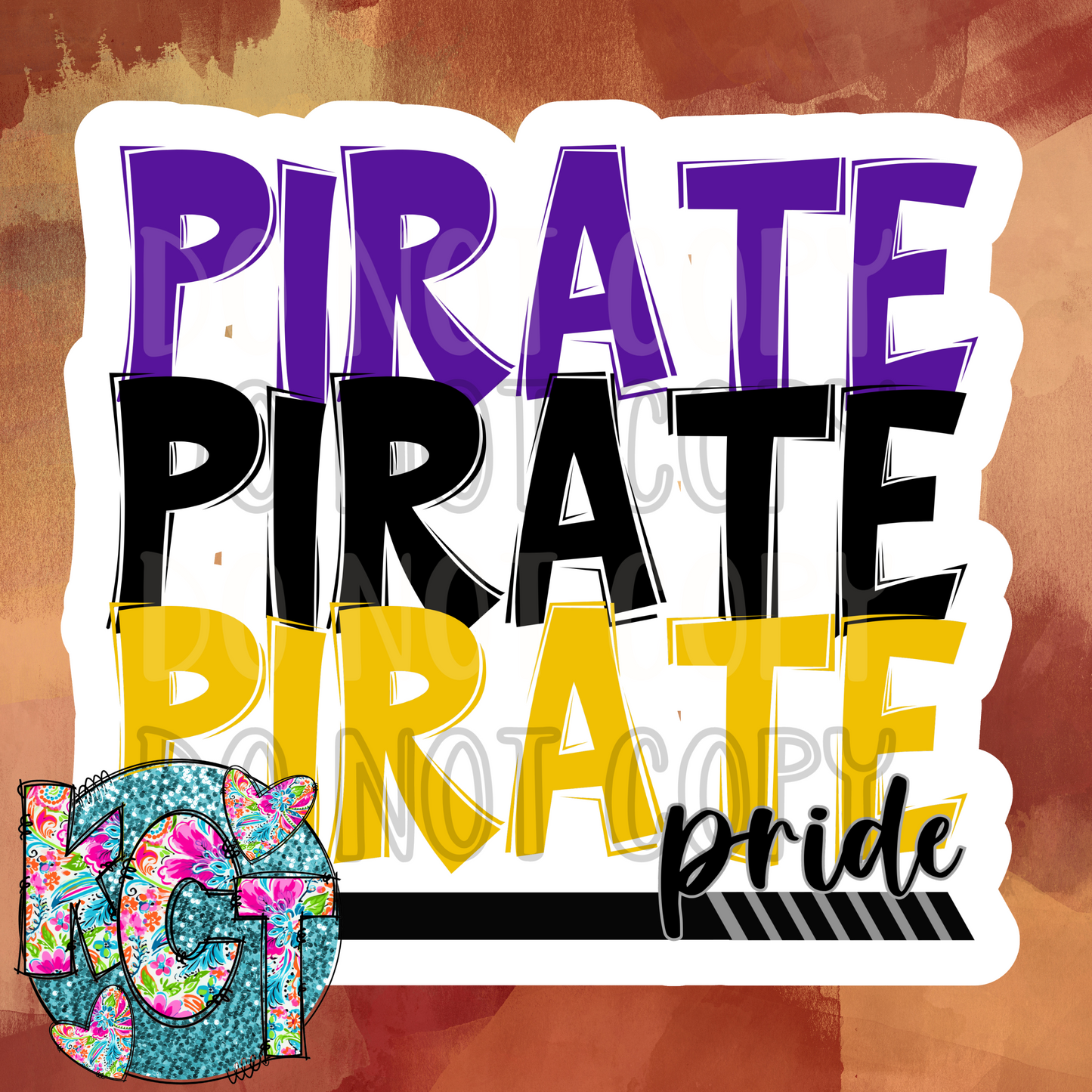 Pirate Mascot Pride DC
