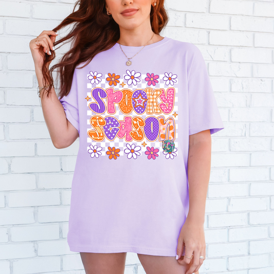Spooky Season Colorful DTF