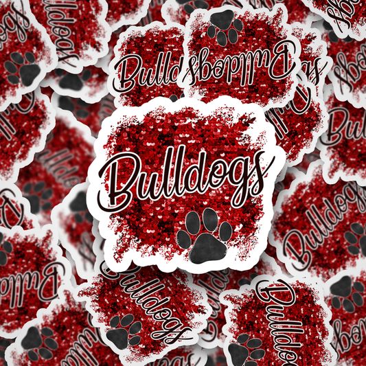 Bulldogs Sequins Red DC