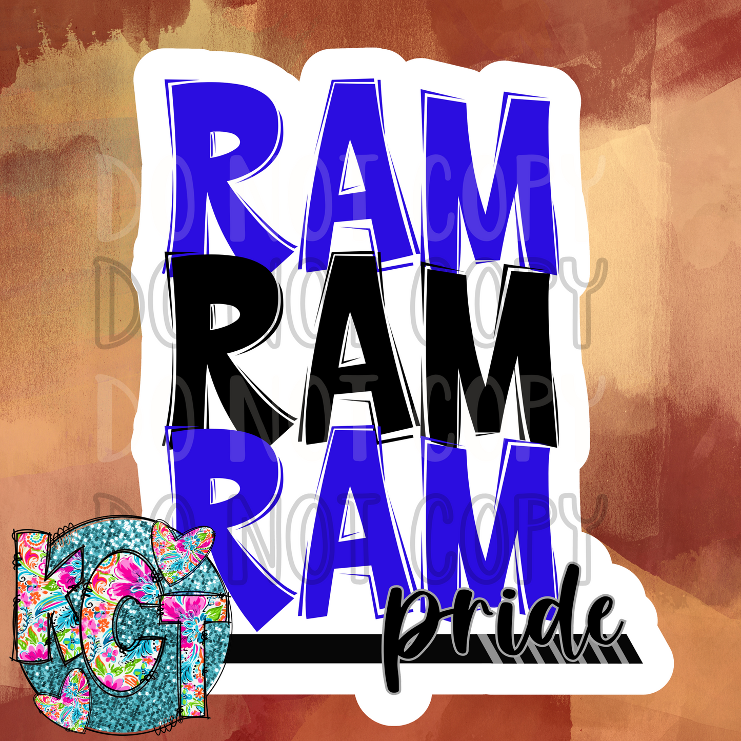 Ram Mascot Pride DC