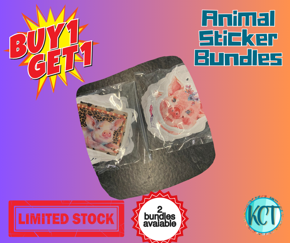 Animal Sticker Bundles DC