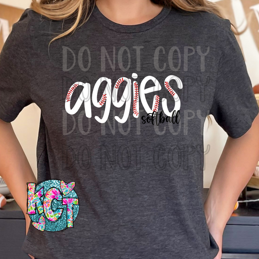 Aggies Softball DTF