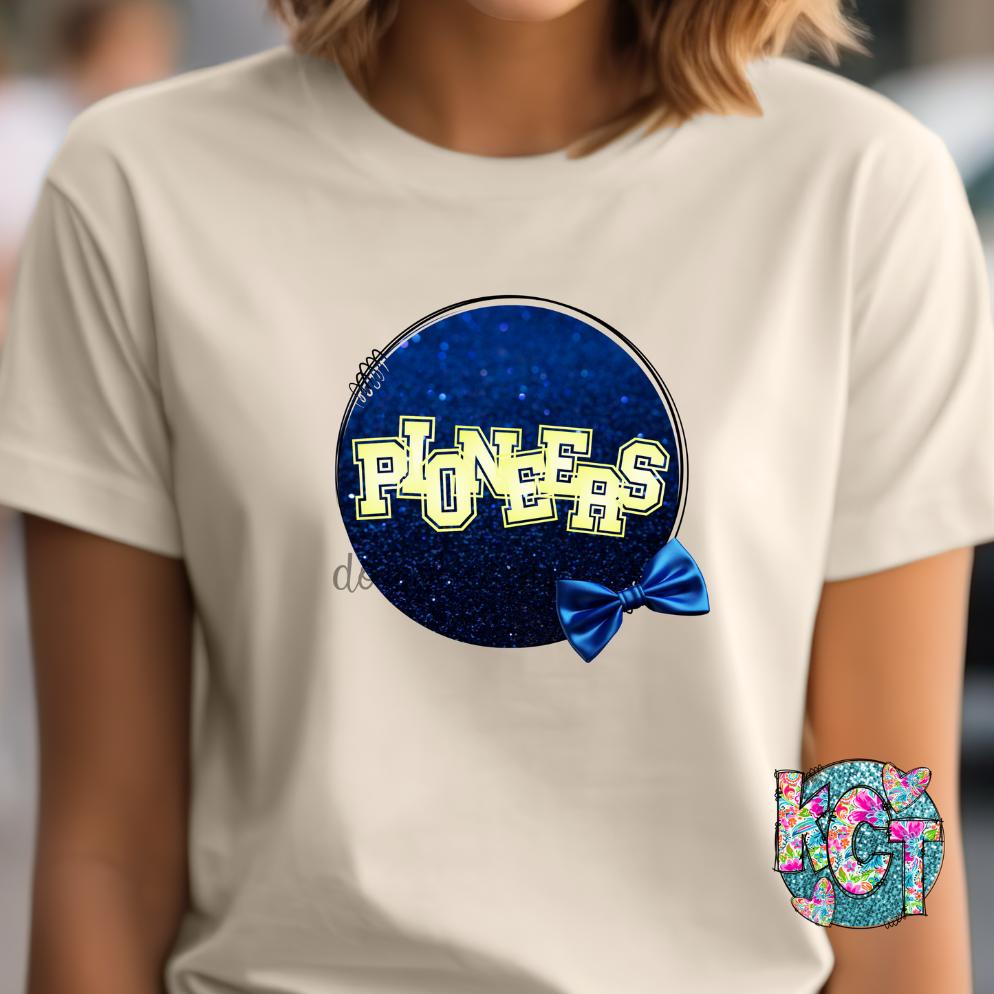 Pioneers Glitter Blue PNG