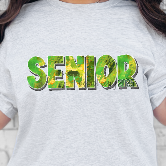 Senior 2025 Green Dtf