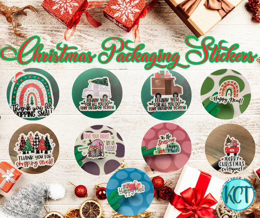 Christmas Packaging Stickers