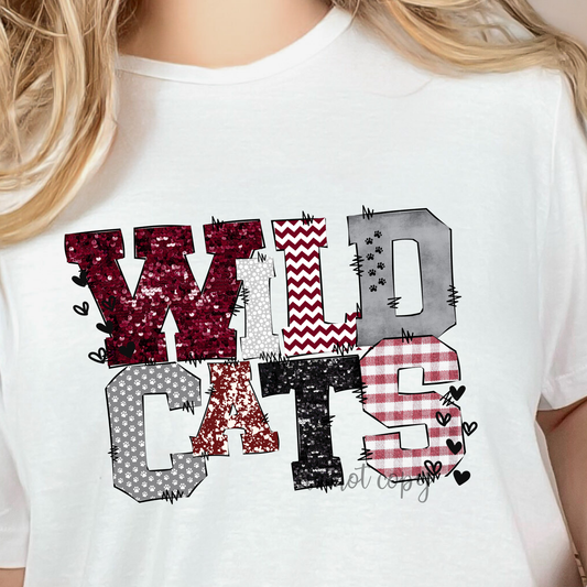 Wildcats Doodle Dtf