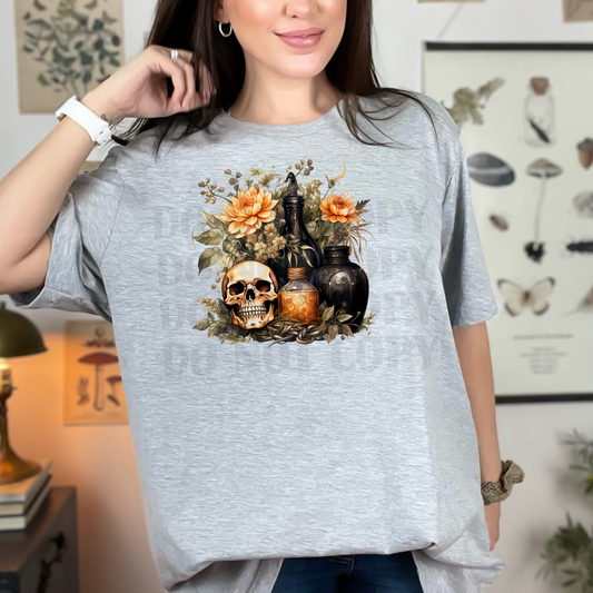 Halloween Floral DTF