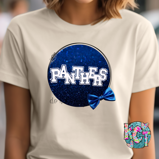 Panthers Glitter White PNG