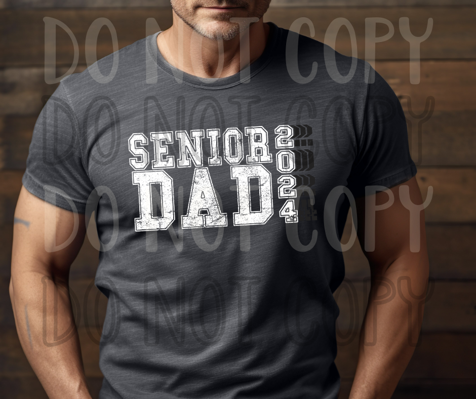 Senior Dad 2024 2 Dtf