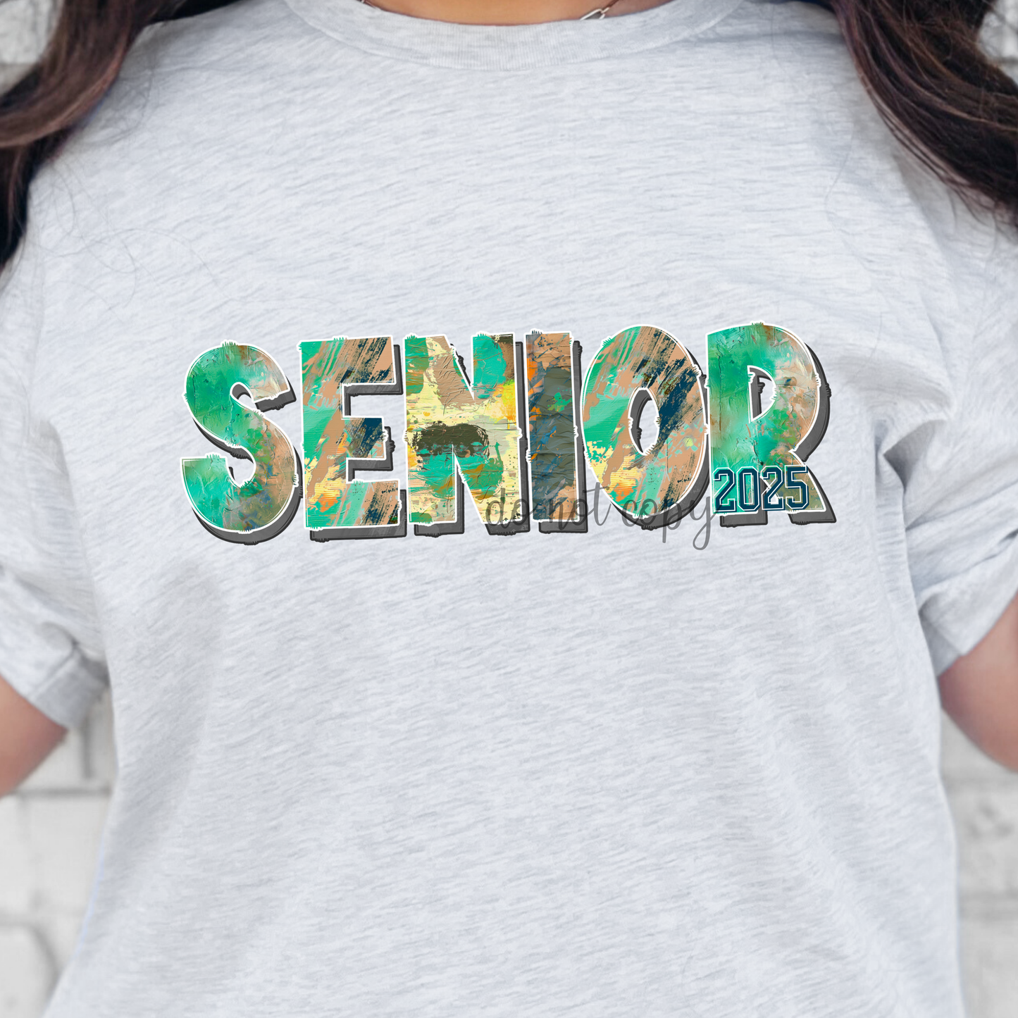 Senior 2025 Green and yellow Dtf (Copy)