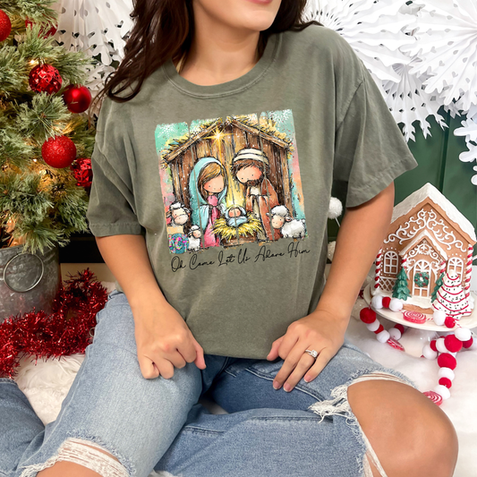 Oh come let us adore him DTF