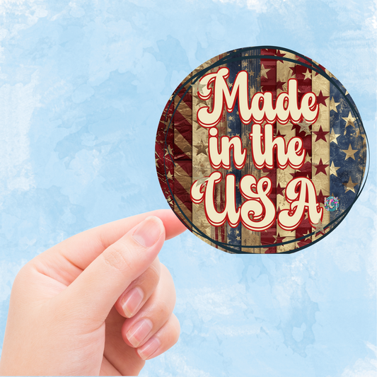 Made in the USA Vintage Sticker Sheets