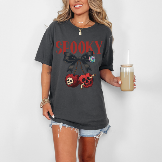 Spooky with cherries DTF