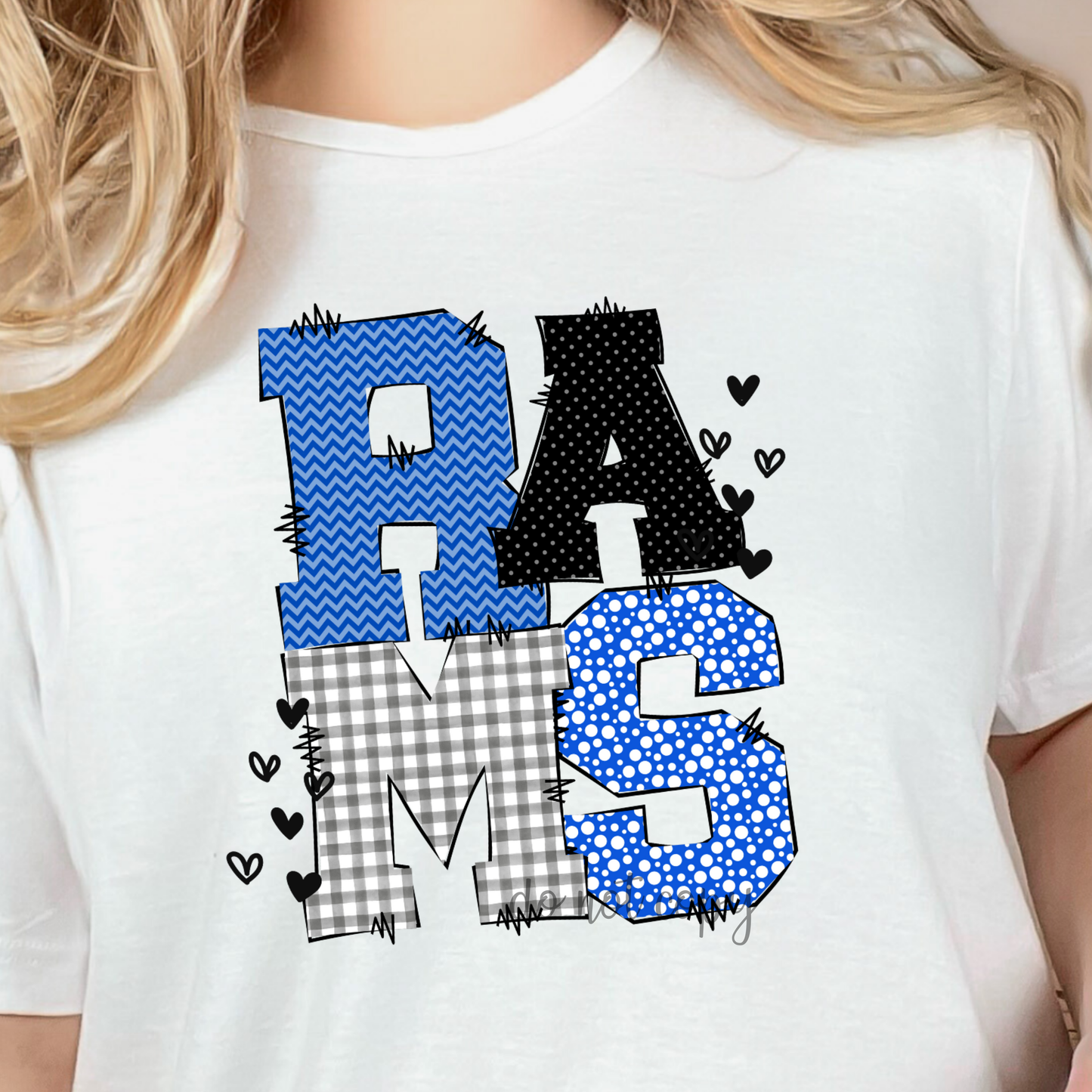 Rams Doodle Dtf