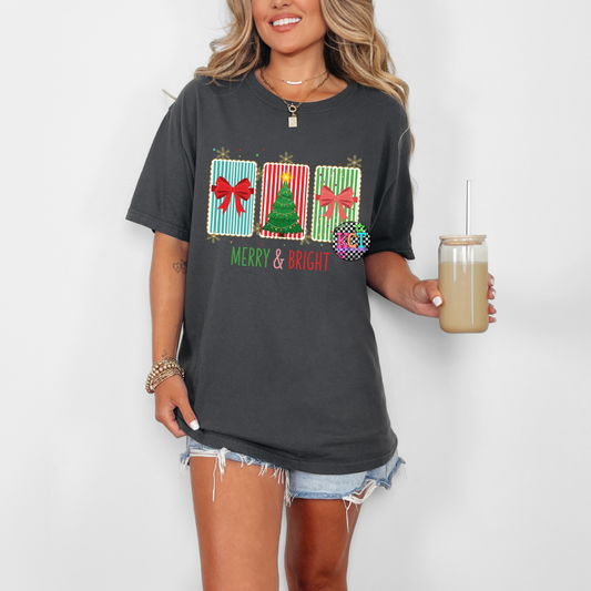 Merry and Bright DTF