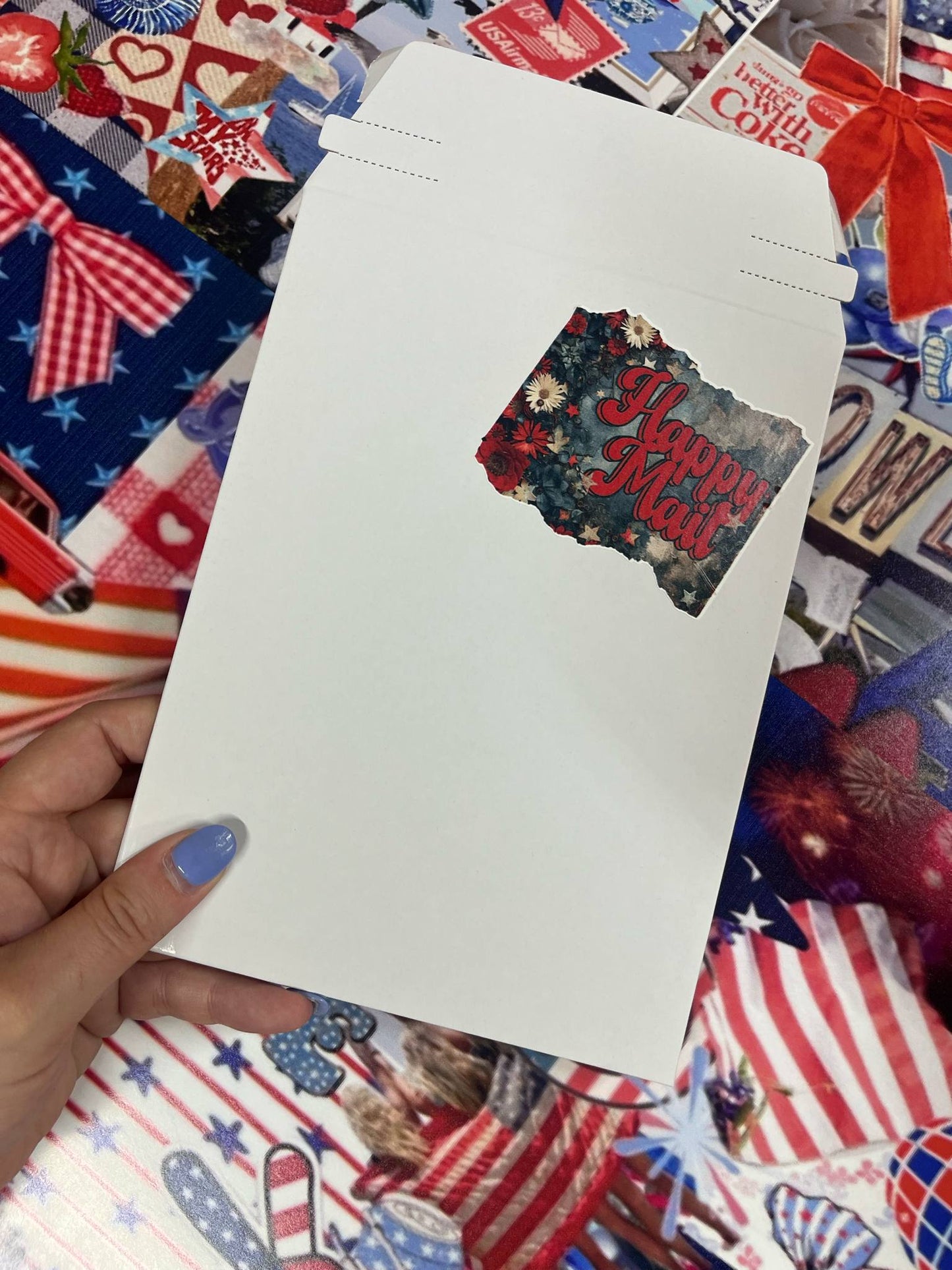 Happy Mail USA Vintage Sticker Sheets