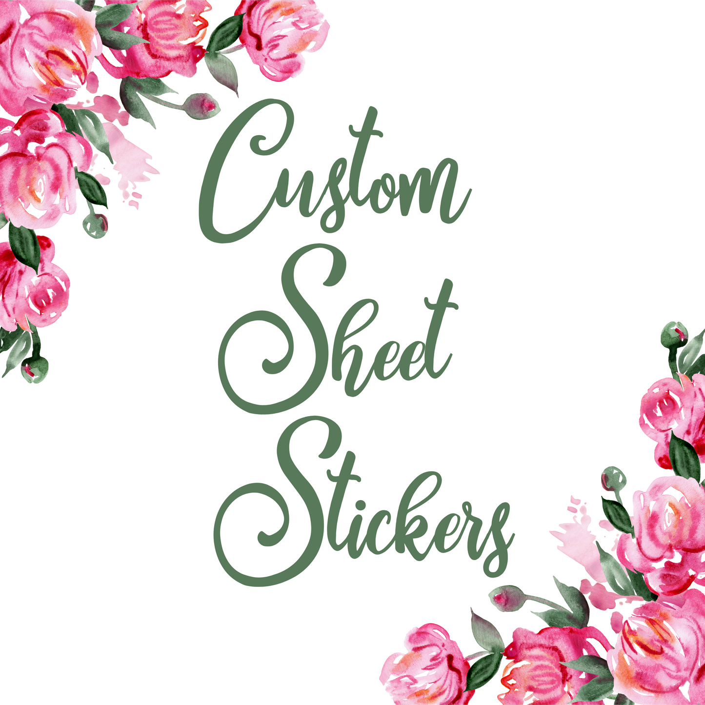 Custom Sheet Stickers