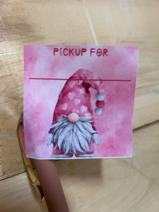 Local pickup Valentines Gnome