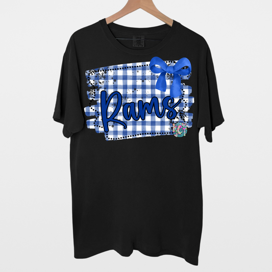 Rams Gingham DTF