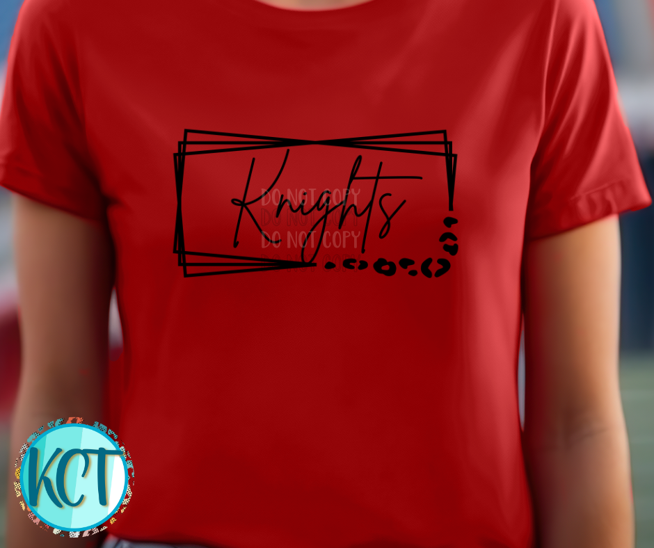 Knights Rectangle Leopard PNG
