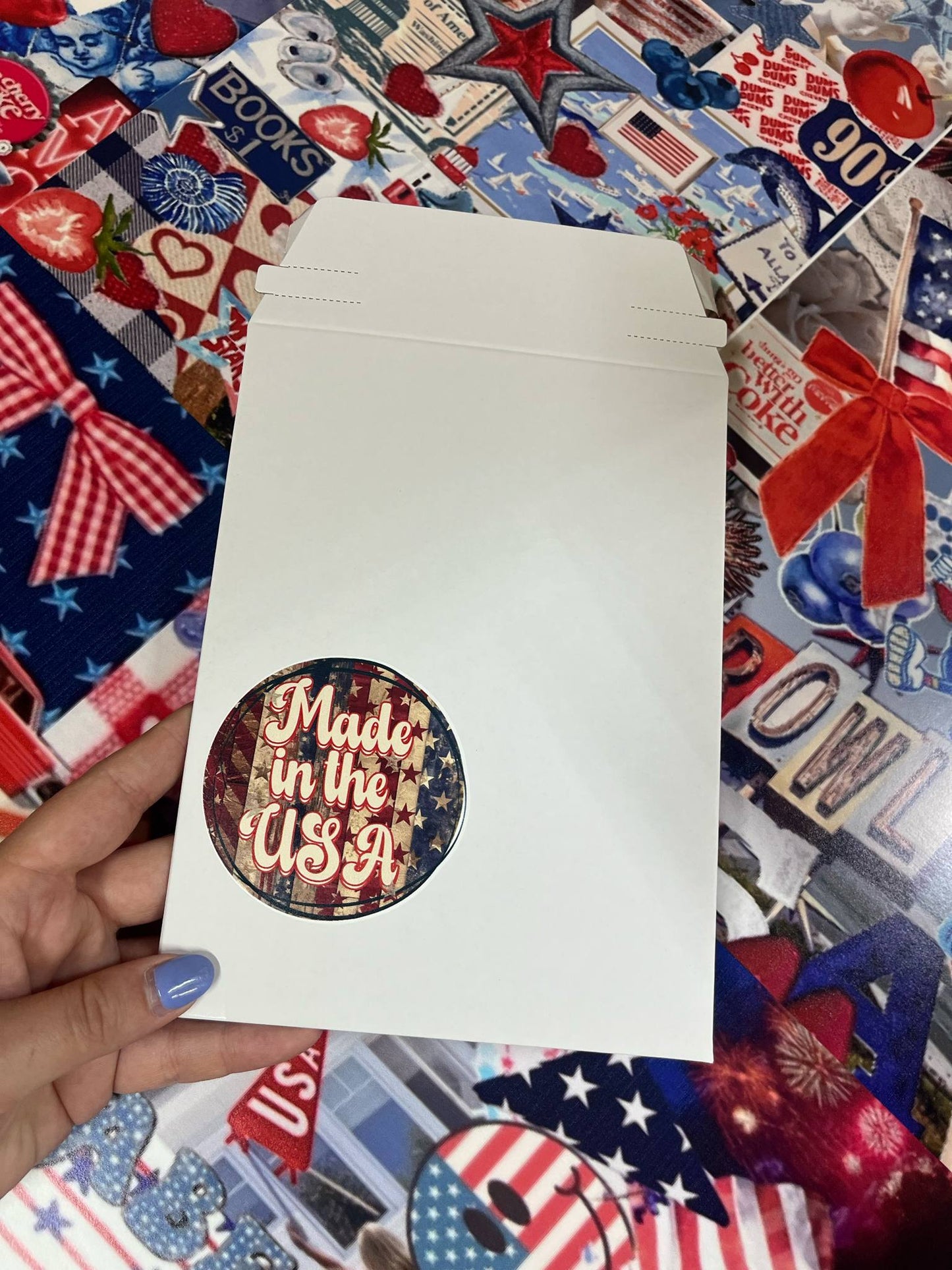 Made in the USA Vintage Sticker Sheets