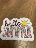 SM07 Hello Summer Stickers