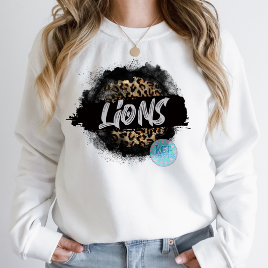 Lions Leopard  DTF