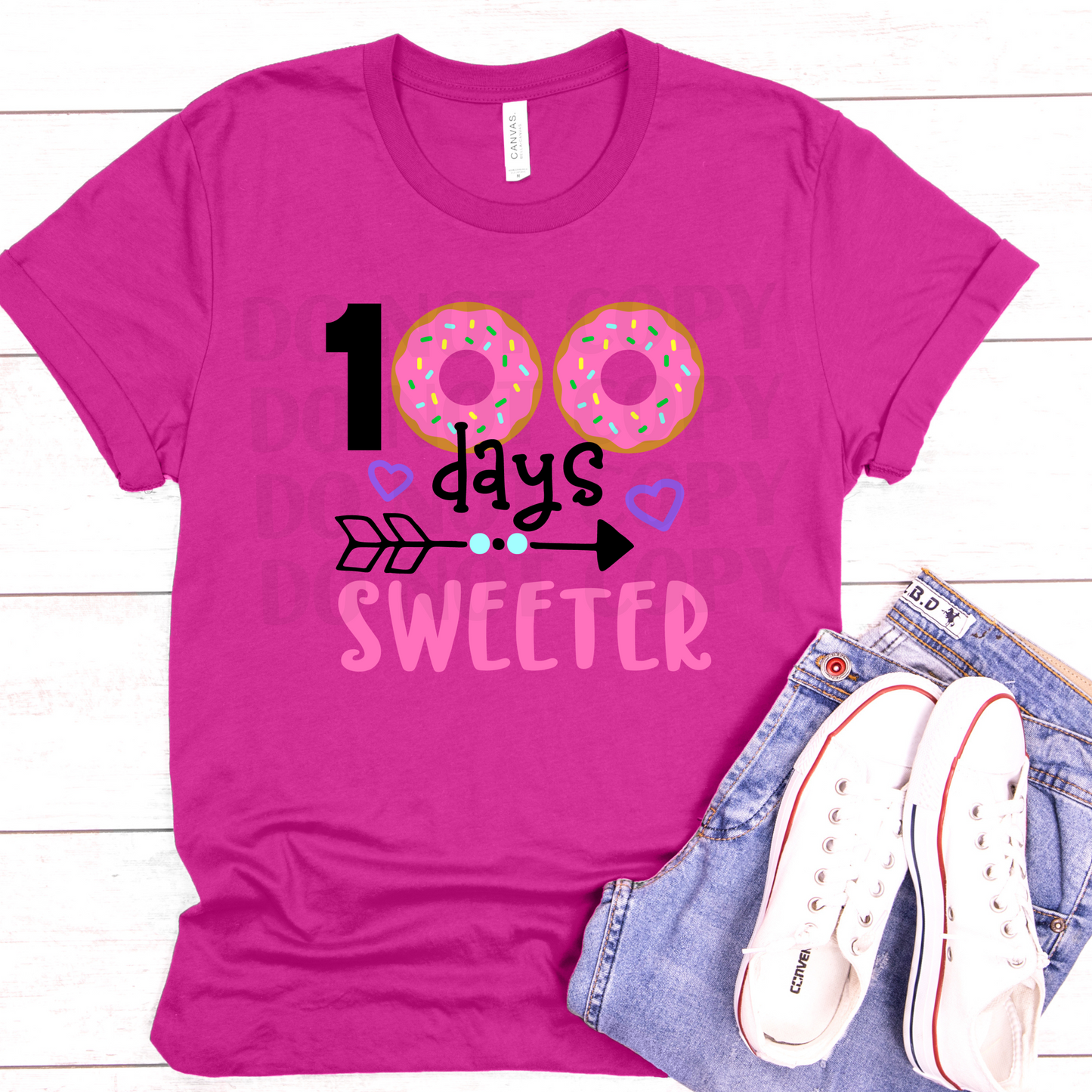 100 Days Sweeter   DTF